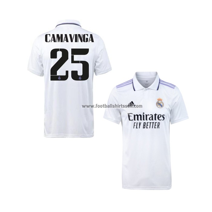 Shirt Real Madrid Player Camavinga Home 2022/23